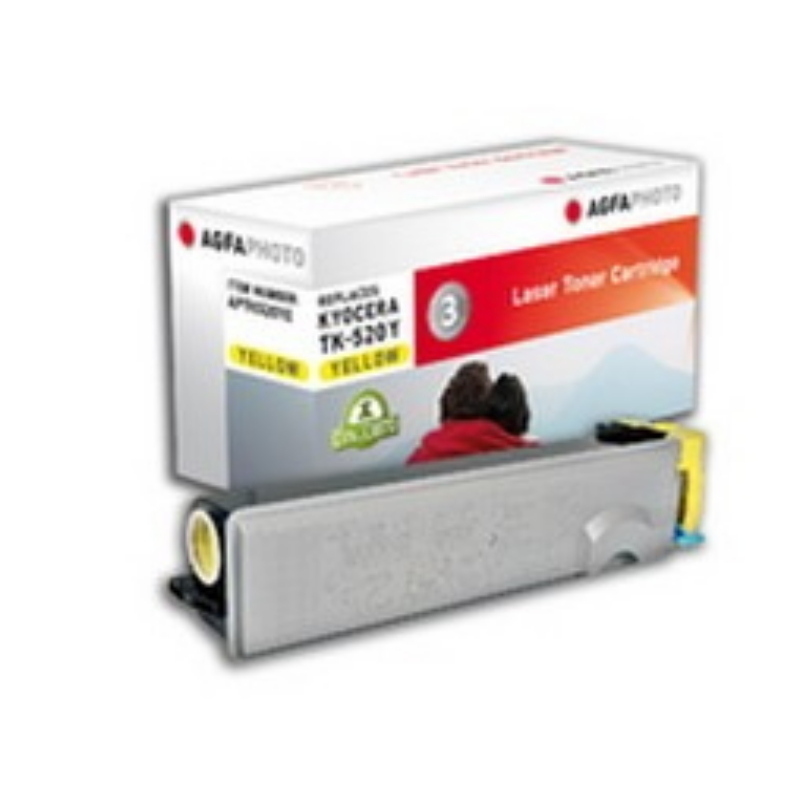 Agfaphoto aptk520ye cartuccia toner 1 pz giallo