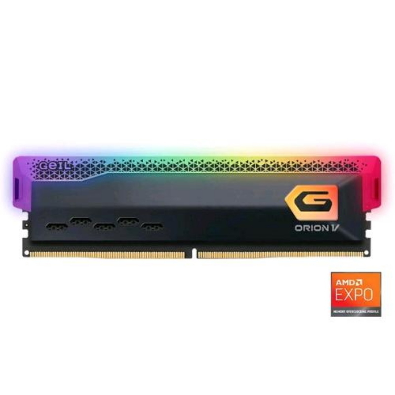 Geil ram 16gb ddr5 orion v rgb-gray pc5-51200 6400mhz 42-48-48-96