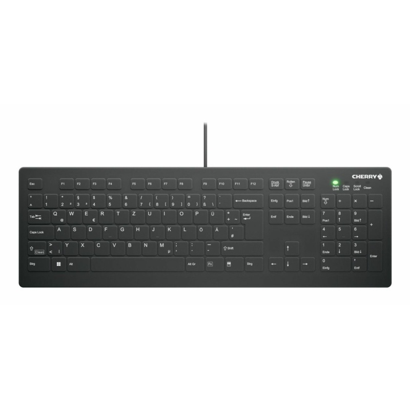 Contour design active key ak-c8112 tastiera medico usb qwerty nero