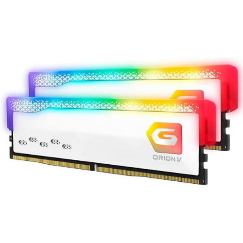 Geil orion v rgb 32gb 2 x 16gb ddr5 6.000mhz dimm white