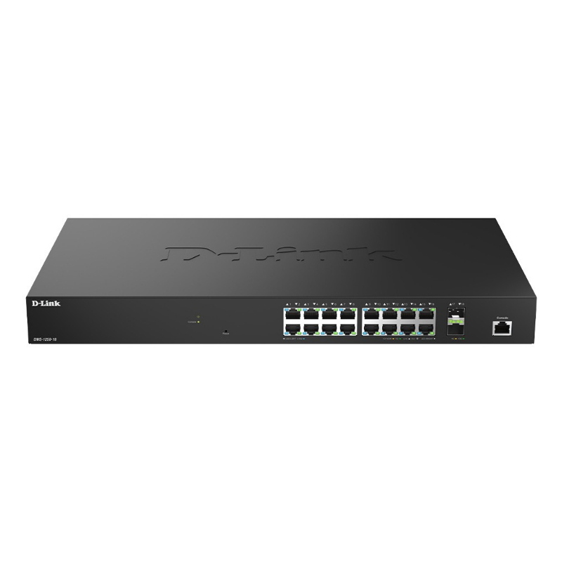 D-link dms-1250-18/e switch di rete gestito l2 2.5g ethernet (100/1000/2500) nero