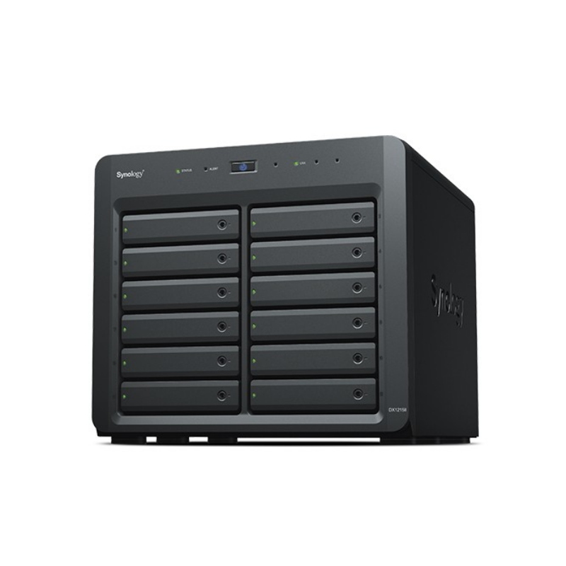 Synology dx1215ii contenitore di unità di archiviazione box esterno hdd/ssd nero 2.5/3.5\
