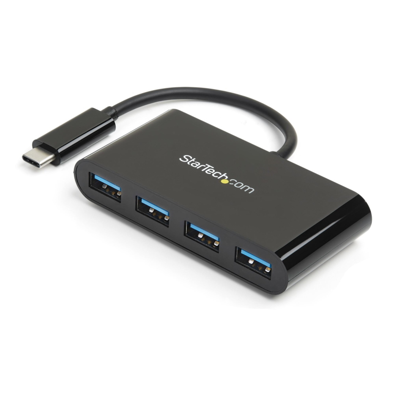 Startech.com hub usb 3.0 a 4 porte - usb-c a 4 usb-a - alimentazione a bus