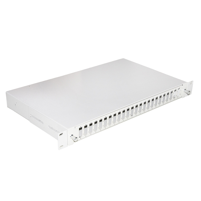 Link cassetto fibra ottica 24 porte 1u gr adattatori sc duplex