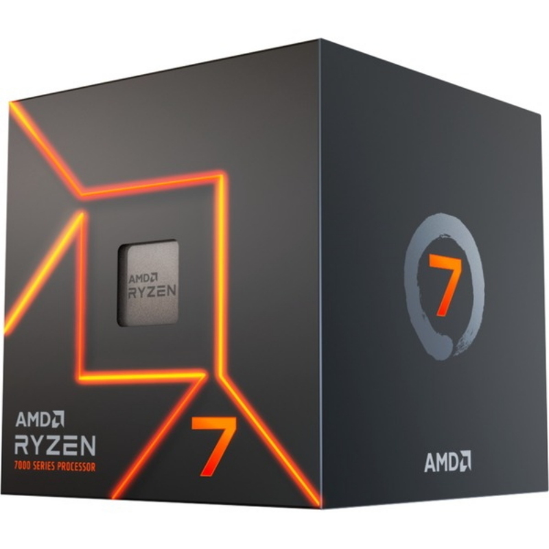 Amd cpu ryzen 7, 7700, am5, 5.3ghz 8 core, cache 40mb, 65w, box
